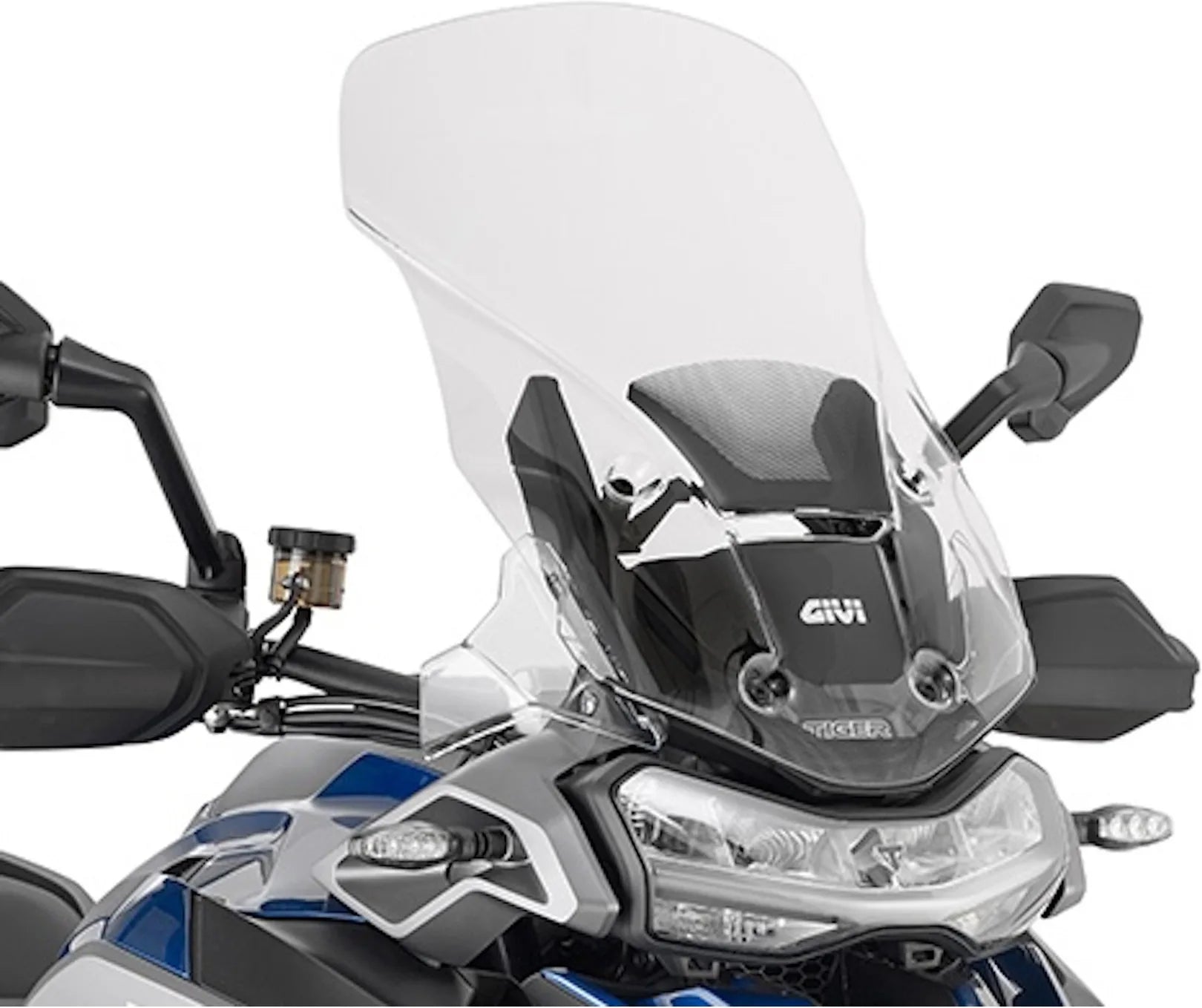 Transparent Wind-Screen - Givi Compatible With Triumph Tiger 1200 Rally Explorer (2022-2024)