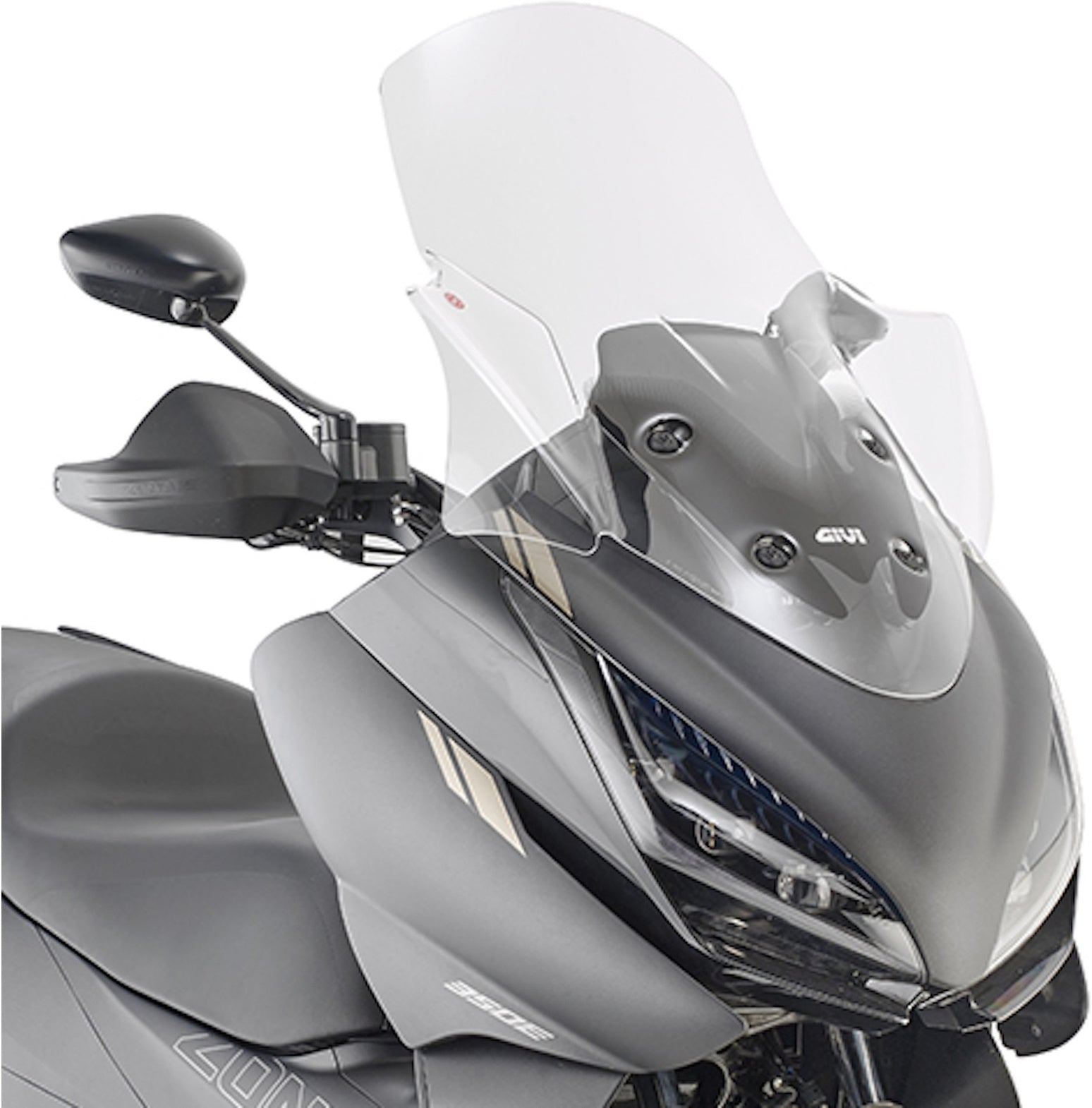 Transparent Wind-Screen - Givi Compatible With Zontes 350 E (2023-2024)