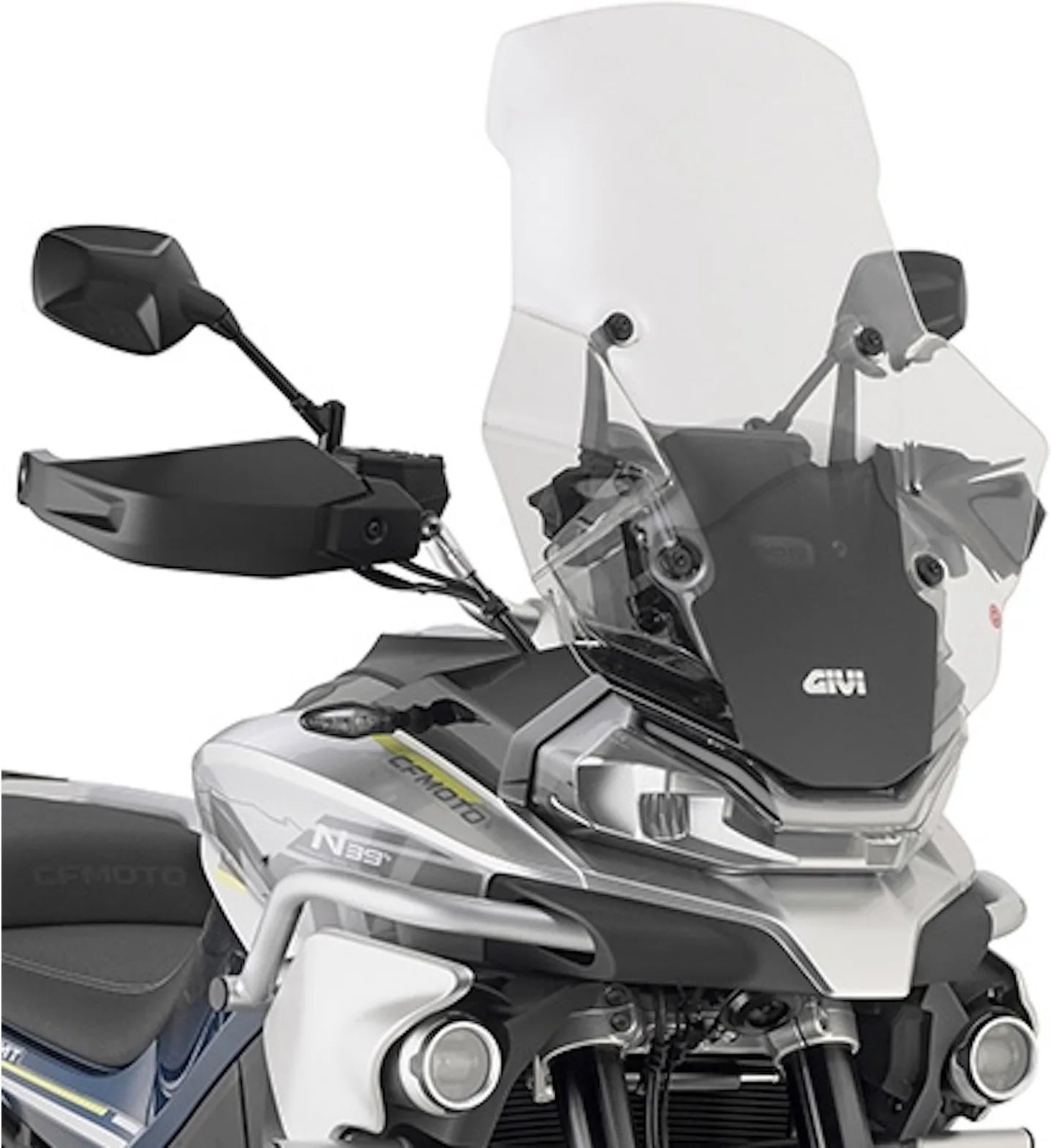 Transparent Wind-Screen - Givi Compatible With Cfmoto 800 Mt (2022-2024)