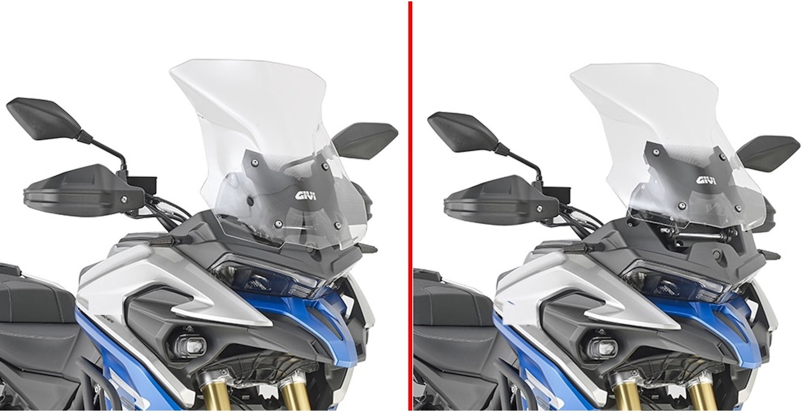 Transparent Wind-Screen - Givi Compatible With Voge Valico 525 Dsx (2024)