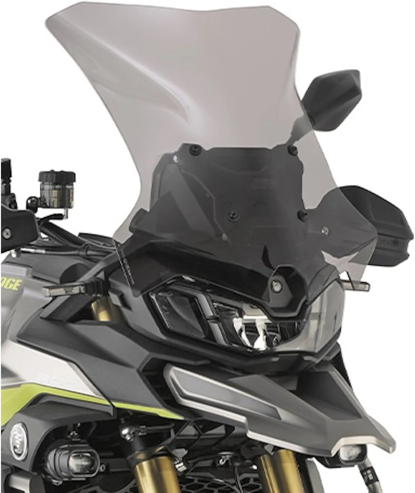 Smoked Wind-Scree - Givi Compatible With Voge Valico 900 Dsx (2024)