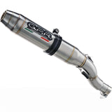 Complete Exhaust System Without Catalytic Converter And Without Sound Certification Deeptone Stainless Steel - Gpr Compatible With Hero Xpulse 200 4V (2021-2024)
