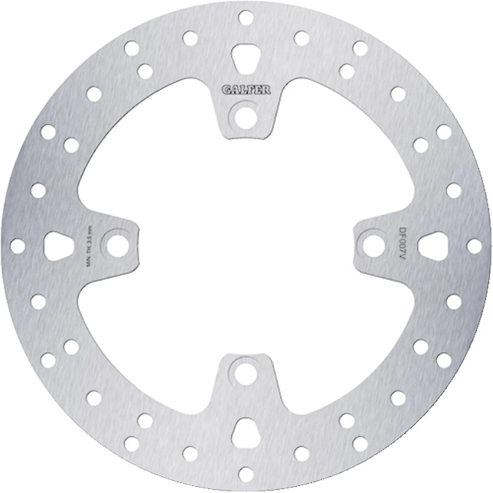 Rear Fixed Round Brake Disc - Galfer Compatible With Cagiva Elefant 900 (1994)