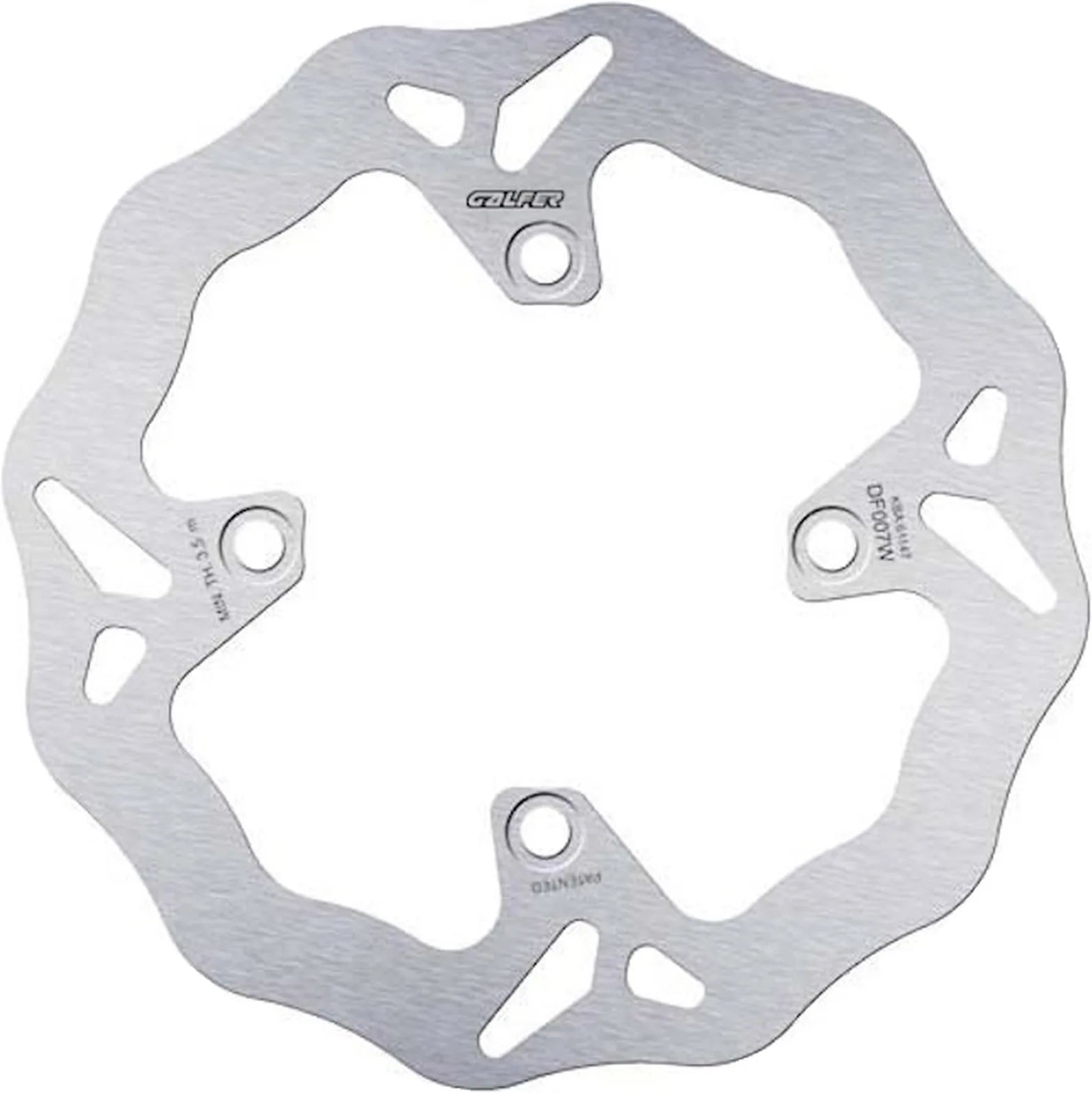 Rear Fixed Wave Brake Disc - Galfer Compatible With Cagiva Elefant 750 (1994)