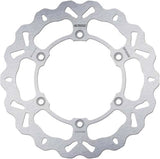 Front Fixed Wave Brake Disc - Galfer Compatible With Honda Ntv 650 V Deauville (2002)