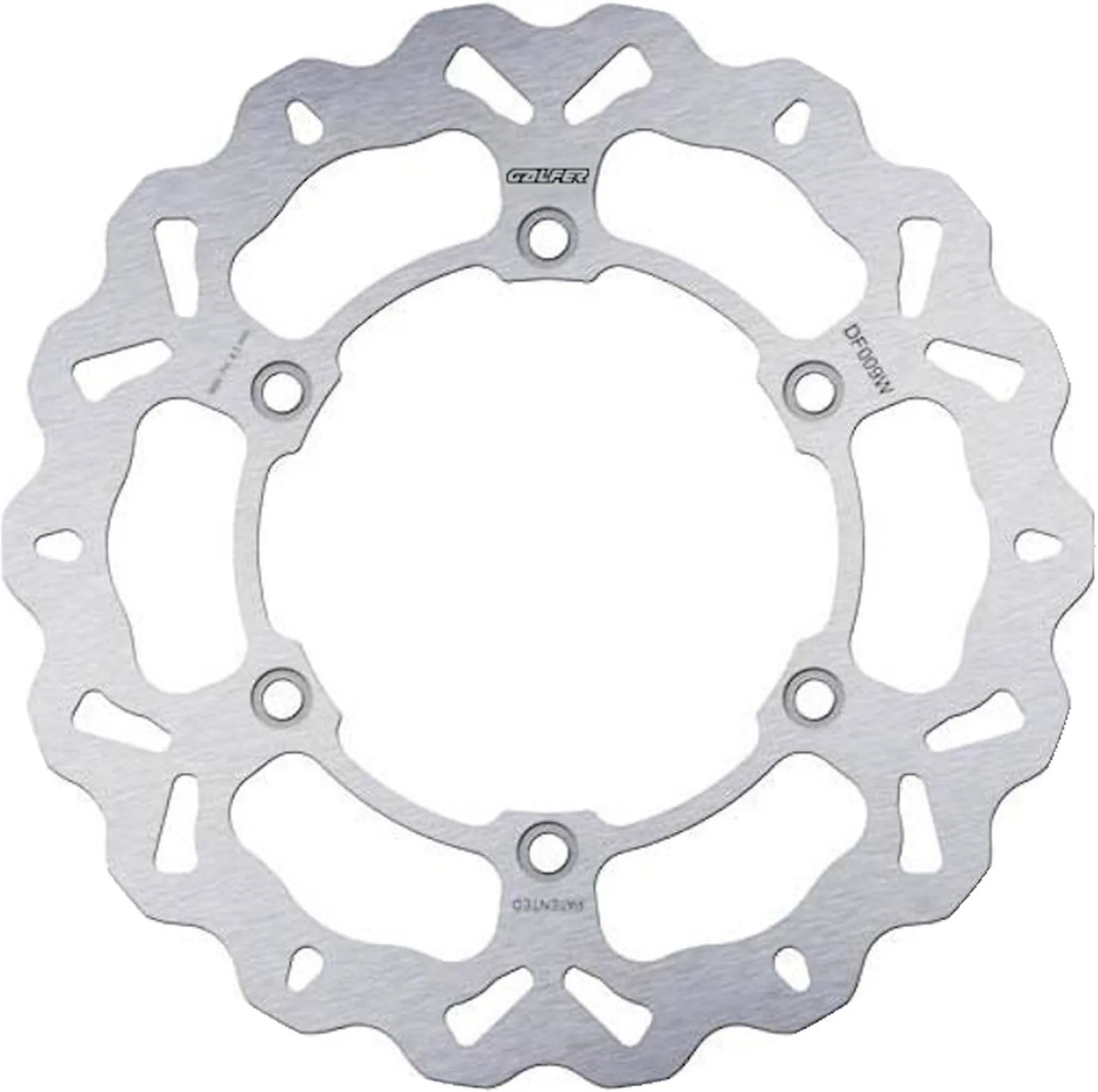 Front Fixed Wave Brake Disc - Galfer Compatible With Cagiva Navigator 1000