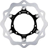 Front Floating Wave Brake Disc - Galfer Compatible With Hm Cre 450 X (2009)