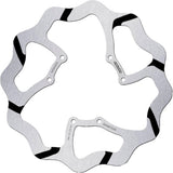 Front Fixed Oversized Grooved Wave Brake Disc - Galfer Compatible With Hm Cre 450 F (2003)