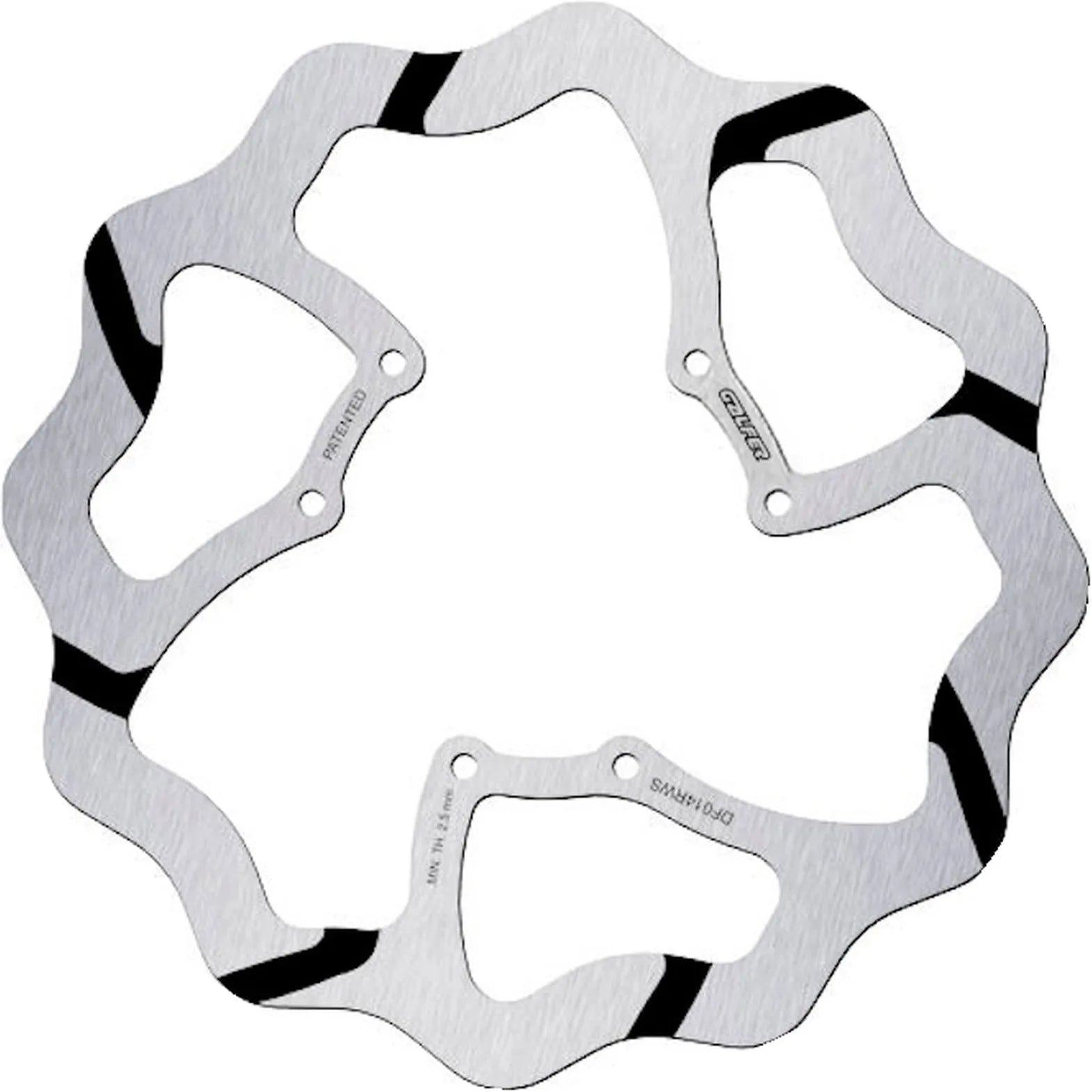 Front Fixed Oversized Grooved Wave Brake Disc - Galfer Compatible With Sur Ron Ultra Bee Off Road (2024)