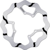 Front Fixed Grooved Wave Brake Disc - Galfer Compatible With Honda Cr 250 R (1995-1996)