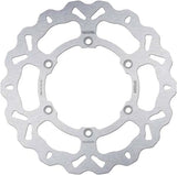 Front Fixed Wave Brake Disc - Galfer Compatible With Honda Ntv 650 Revere (1991)