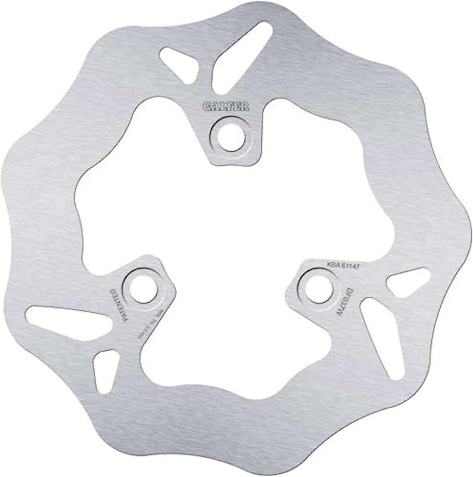 Front Fixed Wave Brake Disc - Galfer Compatible With Tomos Youngstr Racing 50 (2004)