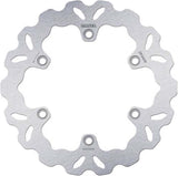 Rear Fixed Wave Brake Disc - Galfer Compatible With Honda Ntv 700 V Deauville (2006)