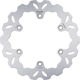 Rear Fixed Wave Brake Disc - Galfer Compatible With Honda Ntv 700 V Deauville (2006)