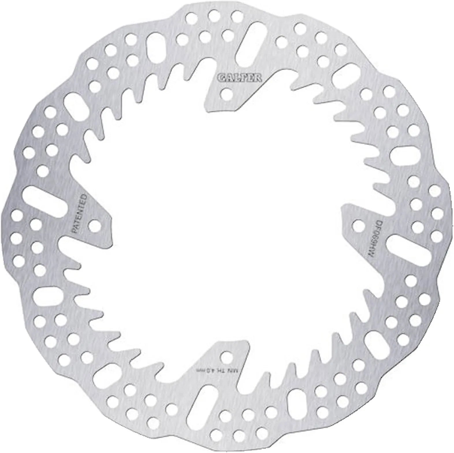 Rear Fixed Shark Brake Disc - Galfer Compatible With Hm Cre 450 F (2003)