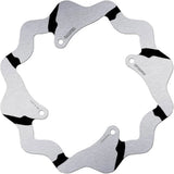 Rear Fixed Grooved Wave Brake Disc - Galfer Compatible With Hm Cre 300 X (2009)