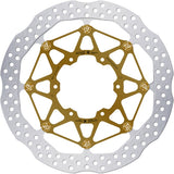 Front Floatech Racing Wave Brake Disc - Galfer Compatible With Honda Cb 1300 F (2010)