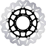 Front Floating Wave Brake Disc - Galfer Compatible With Honda Vfr 1200 Fa (2014)