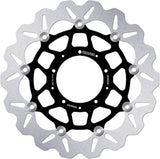 Front Floating Wave Brake Disc - Galfer Compatible With Honda Vfr 1200 Fda Dct (2014)