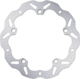 Rear Fixed Wave Brake Disc - Galfer Compatible With Honda Vfr 1200 X Crosstourer Dct (2012)
