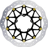 Front Floatech Racing Wave Brake Disc - Galfer Compatible With Honda Cmx 1100 T Rebel (2021)