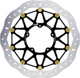 Front Floatech Racing Wave Brake Disc - Galfer Compatible With Honda Cmx 1100 T Rebel (2021)