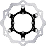 Front Floating Oversized Wave Brake Disc - Galfer Compatible With Kawasaki Kl 125 Enduro (2003)