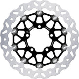 Front Floatech Wave Brake Disc - Galfer Compatible With Kawasaki Zg 1400 Concours (2008)