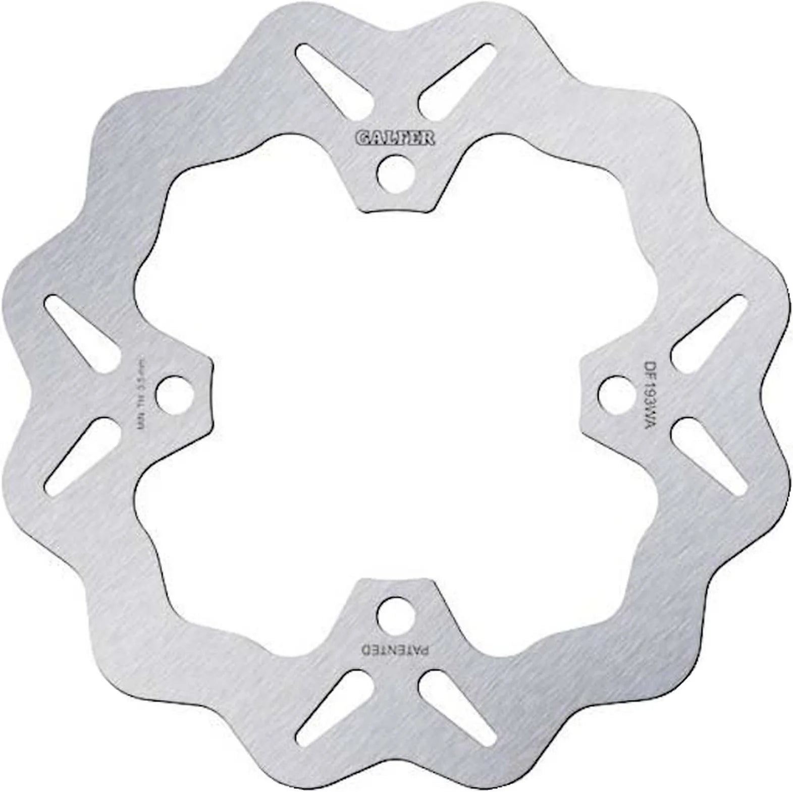 Rear Fixed Wave Brake Disc - Galfer Compatible With Kawasaki Zx 6R 636 Abs (2013-2023)