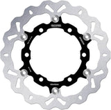 Front Floating Wave Brake Disc - Galfer Compatible With Kawasaki Ninja 250 R (2008-2012)