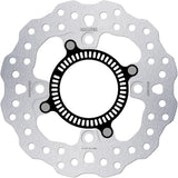 Rear Fixed Wave Brake Disc - Galfer Compatible With Kawasaki Zx 4R (2024)
