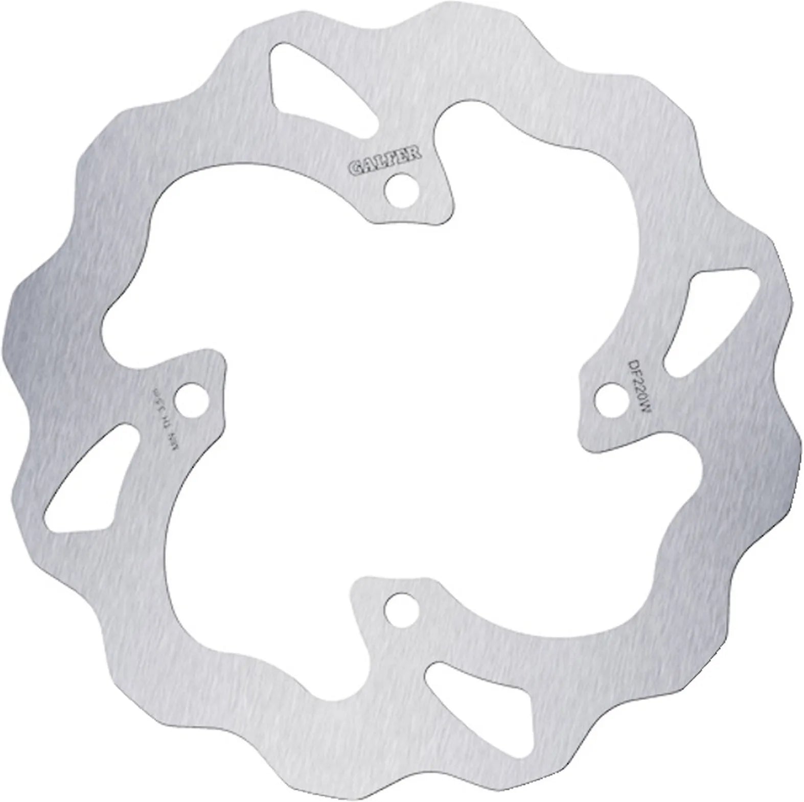 Rear Fixed Wave Brake Disc - Galfer Compatible With Kawasaki Z 800 (2013)
