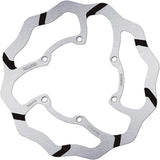 Front Fixed Grooved Wave Brake Disc - Galfer Compatible With Yamaha Wr 250 F 4T (2017)