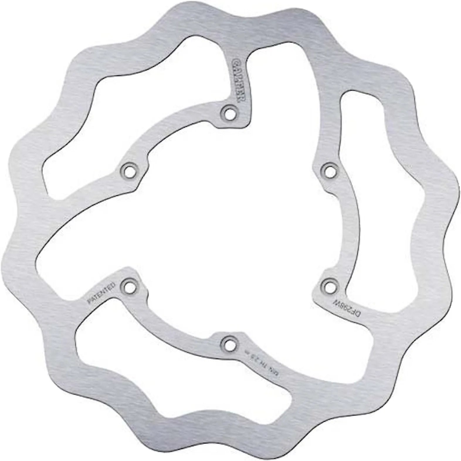 Front Fixed Wave Brake Disc - Galfer Compatible With Fantic Motor Xef 450 (2021)