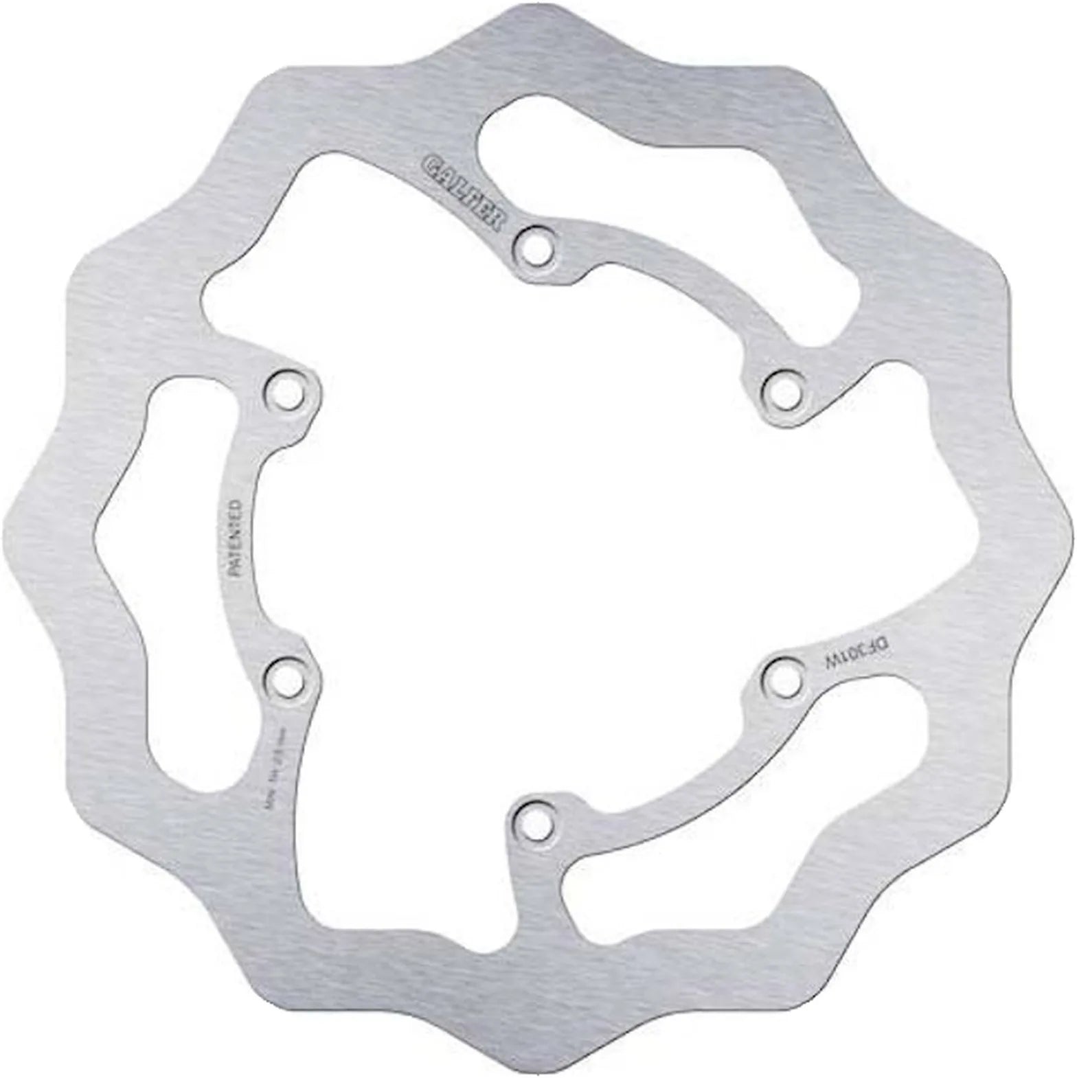 Front Fixed Wave Brake Disc - Galfer Compatible With Yamaha Yz 250 F Wr 4T (2003-2006)