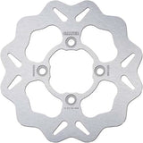 Rear Fixed Wave Brake Disc - Galfer Compatible With Suzuki Uh 150 Burgman (2002)