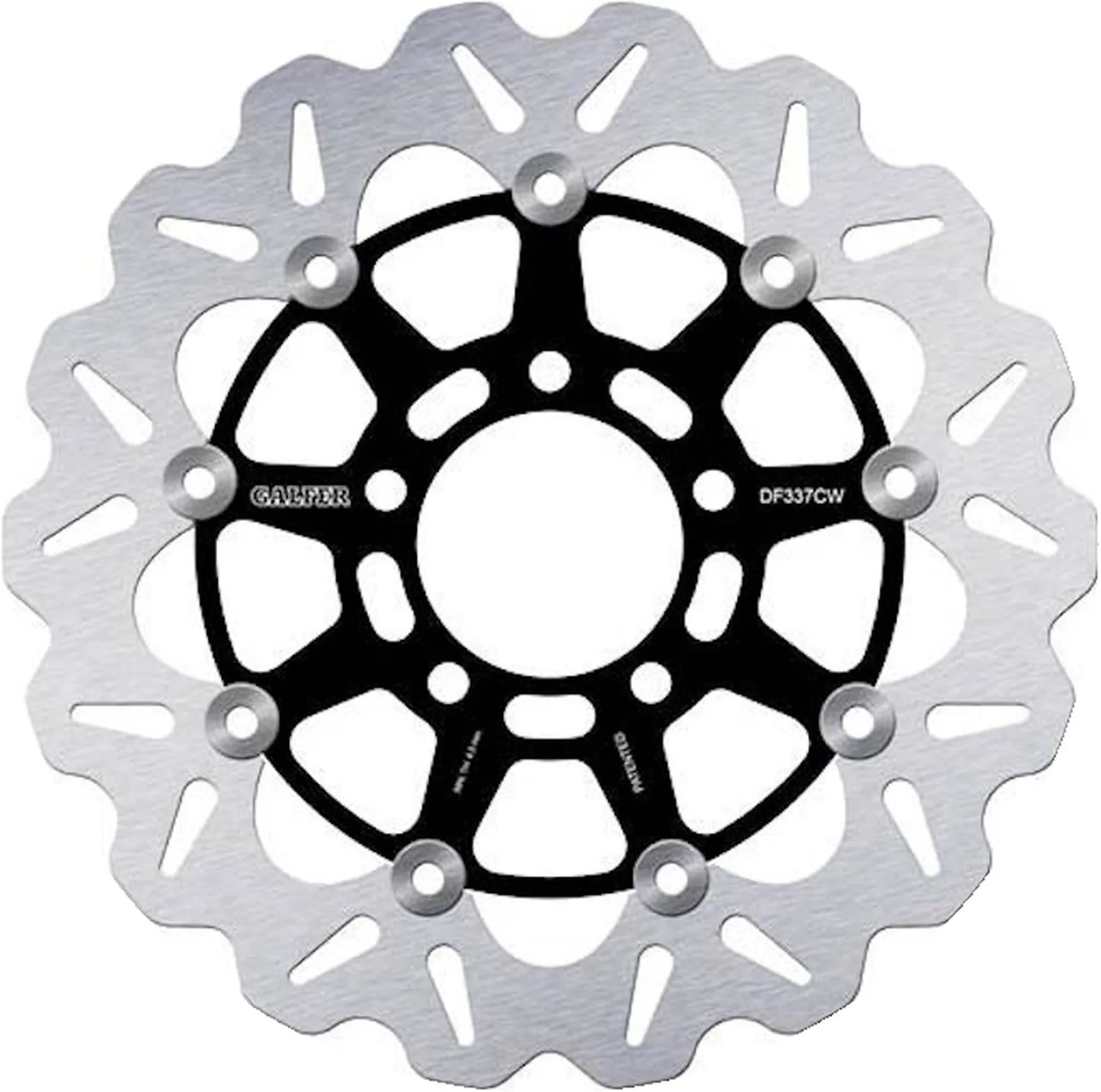 Front Right Floating Wave Brake Disc - Galfer Compatible With Suzuki Gsx 750 F (2003)