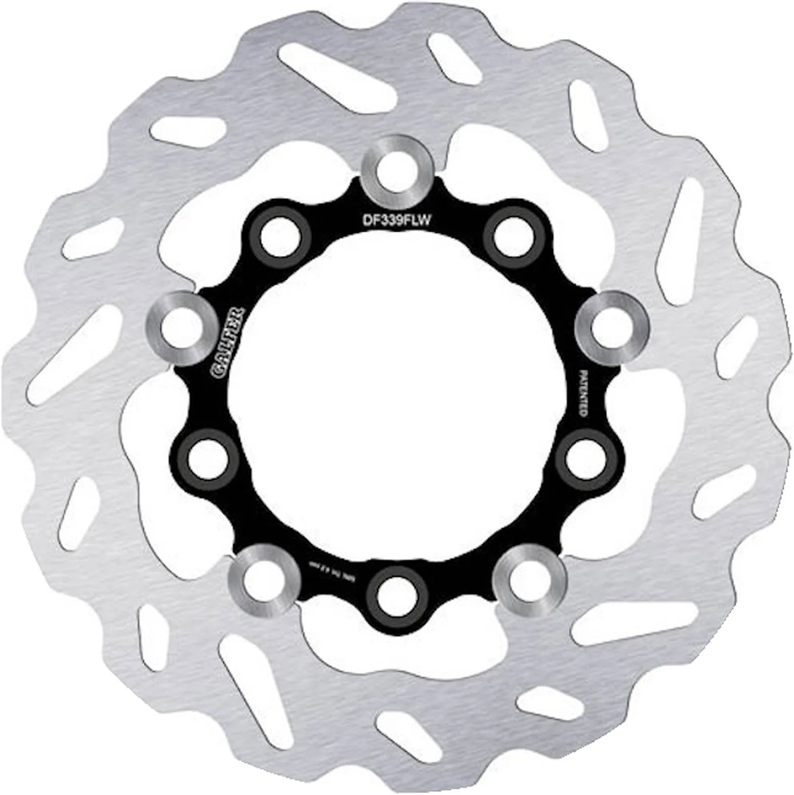 Rear Floating Wave Brake Disc - Galfer Compatible With Suzuki Tl 1000 R (1998)