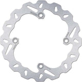 Rear Left Fixed Wave Brake Disc - Galfer Compatible With Suzuki Dl 650 V-Strom Xpedition Abs (2011-2012)