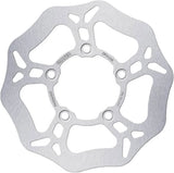 Front Right Fixed Wave Brake Disc - Galfer Compatible With Kymco People 300 (2008)