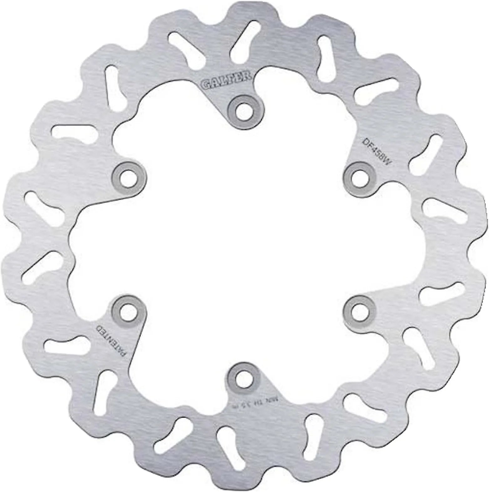 Front Fixed Wave Brake Disc - Galfer Compatible With Linhai Monarch 160 (2004)