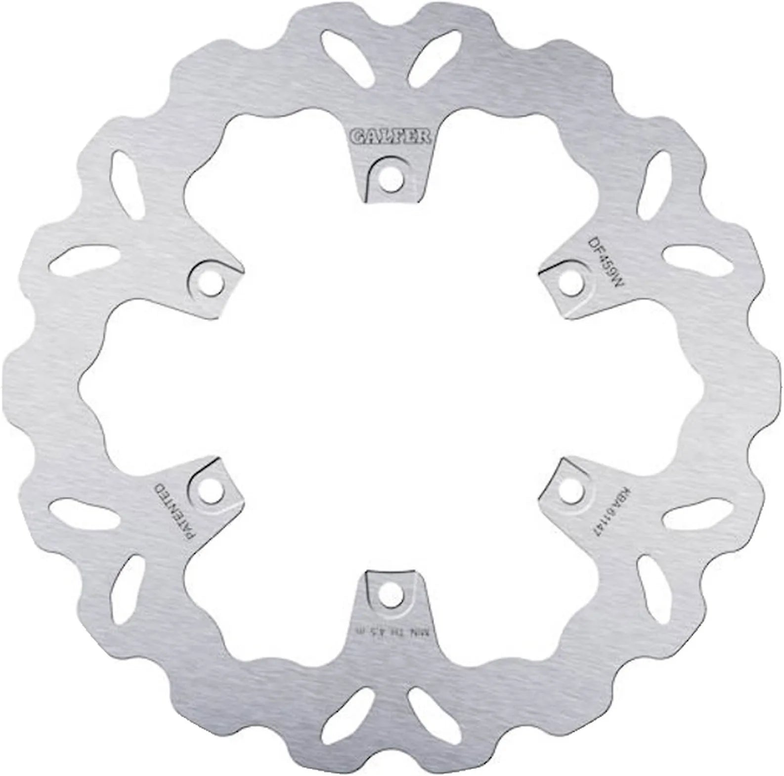 Front Fixed Wave Brake Disc - Galfer Compatible With Yamaha Xvz 1300 Td (1988)