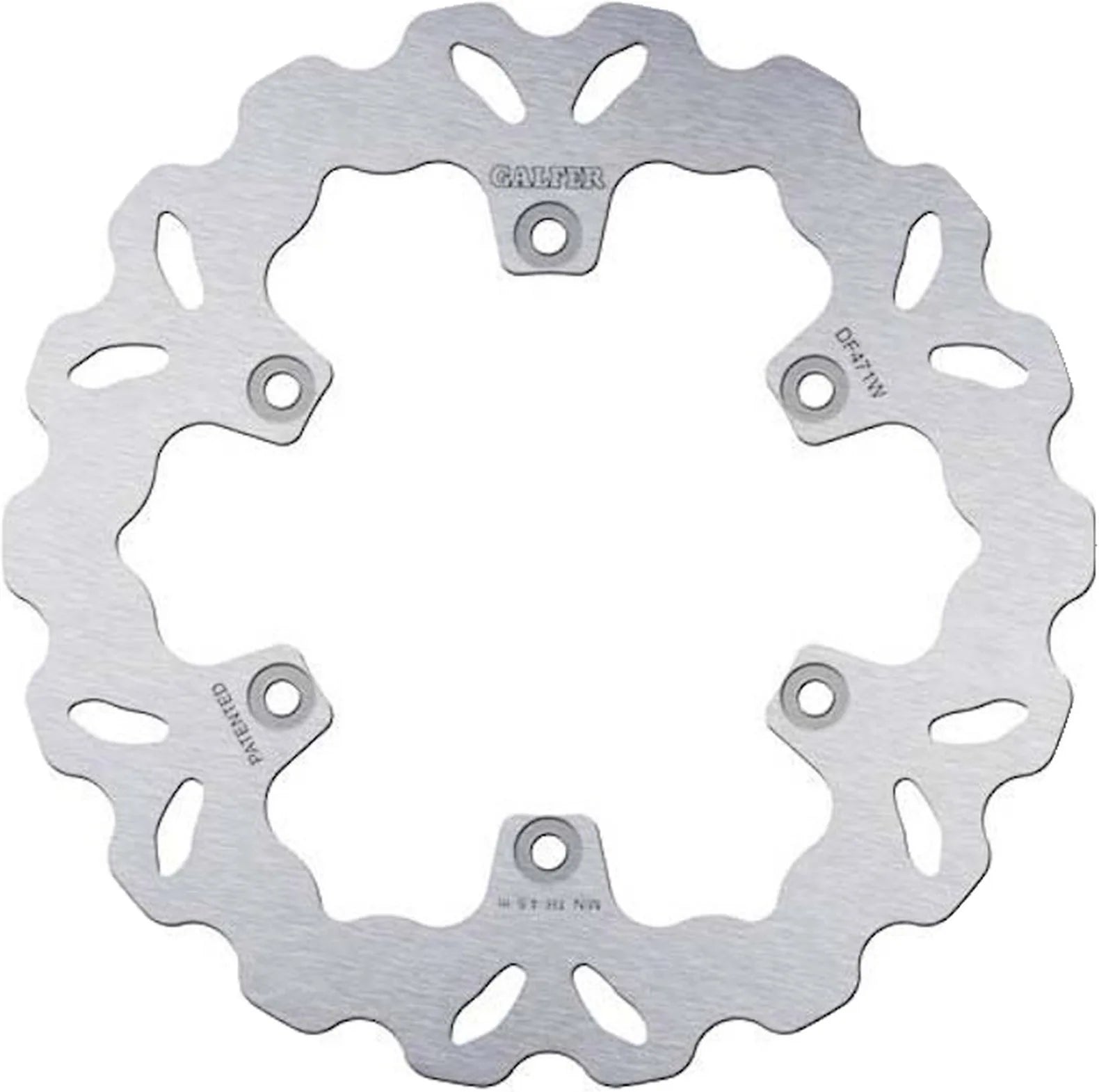 Front Fixed Wave Brake Disc - Galfer Compatible With Yamaha Xj 900 F (1983-1990)