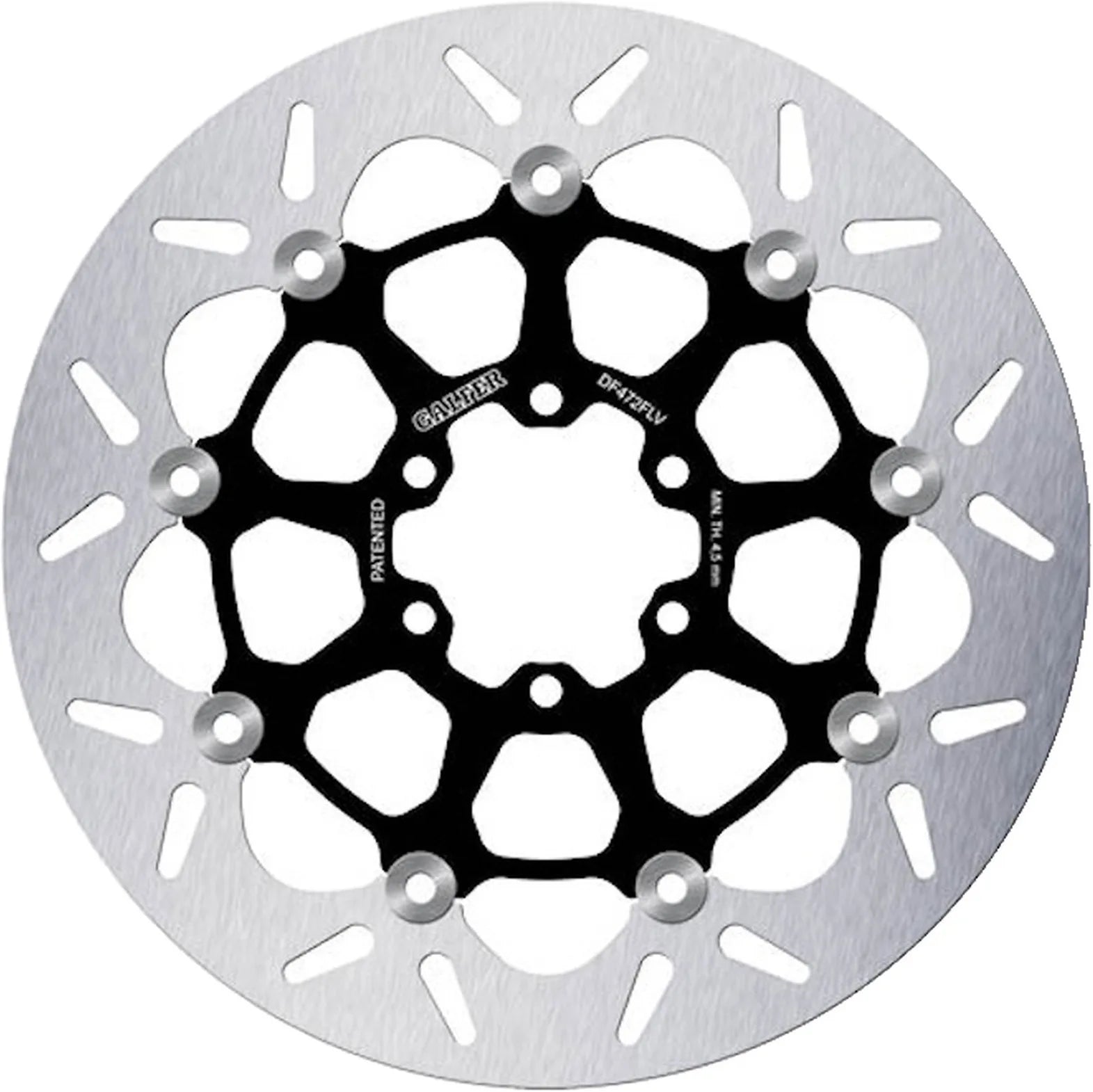 Front Floating Round Brake Disc - Galfer Compatible With Victory Cross Country 8 Ball 1731 (2015)