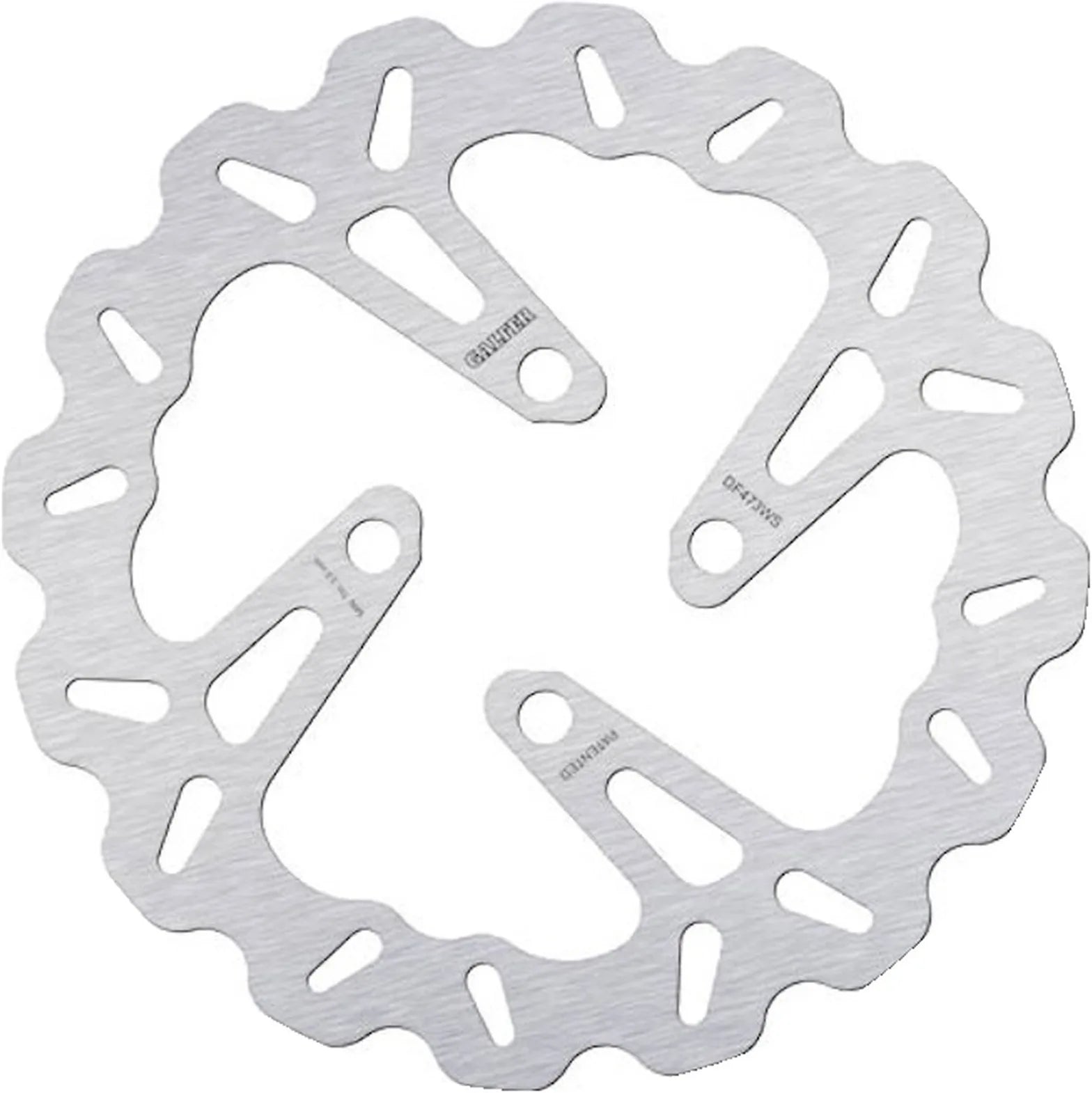 Front Fixed Oversized Wave Brake Disc - Galfer Compatible With Yamaha Bw'S 50 R (1995)