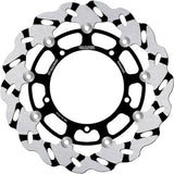 Front Floating Grooved Wave Brake Disc - Galfer Compatible With Yamaha Yzf-R6 600 (2006-2007)