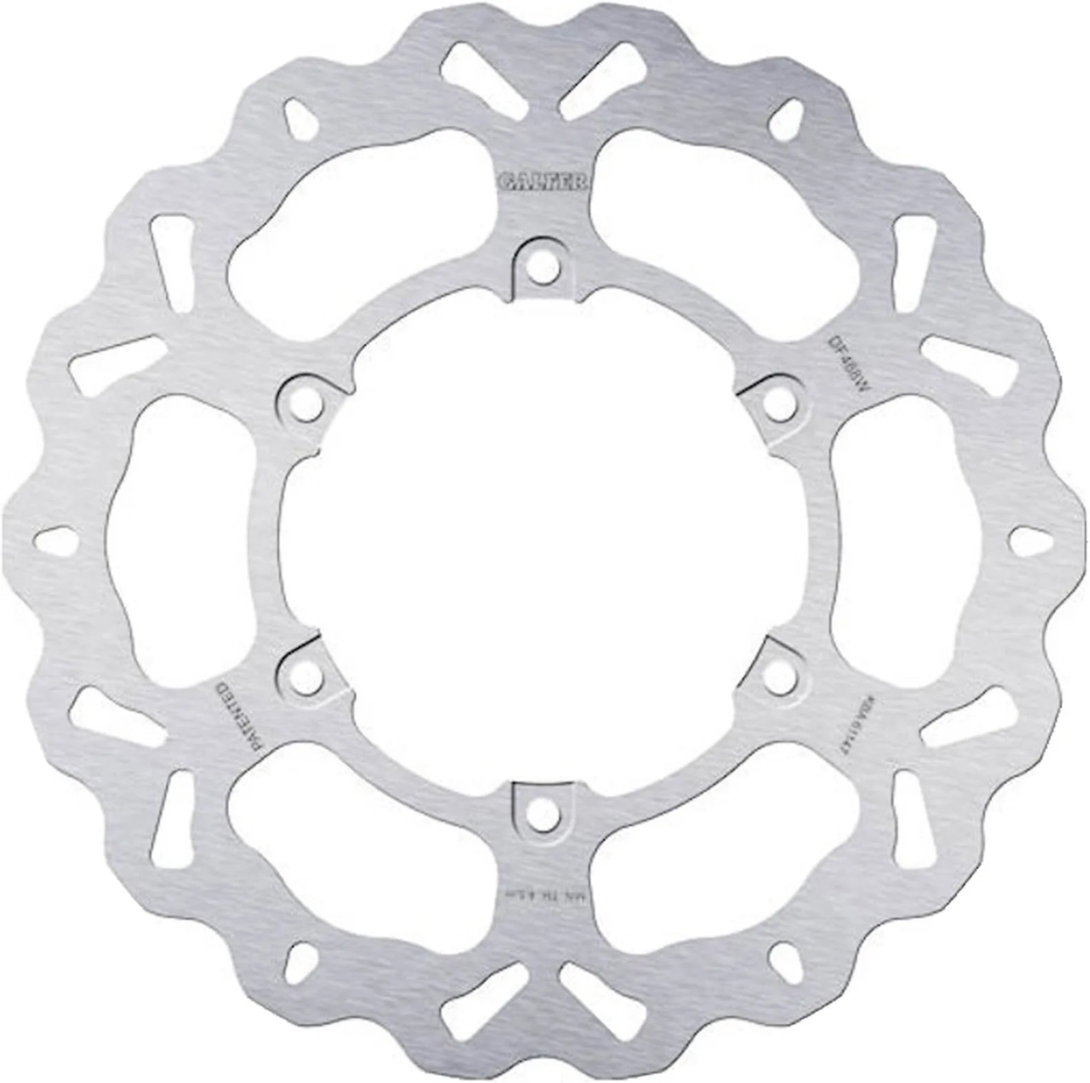 Front Fixed Wave Brake Disc - Galfer Compatible With Yamaha Xvz 1200 T Venture Royale (1984-1987)