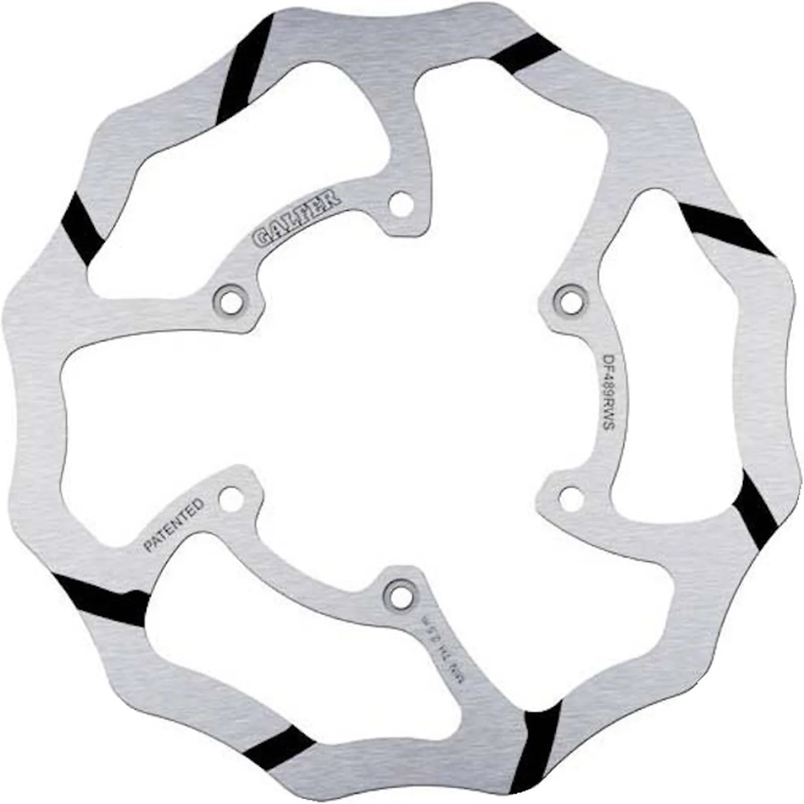 Front Fixed Oversized Grooved Wave Brake Disc - Galfer Compatible With Yamaha Yz 85 Lw (2018-2023)