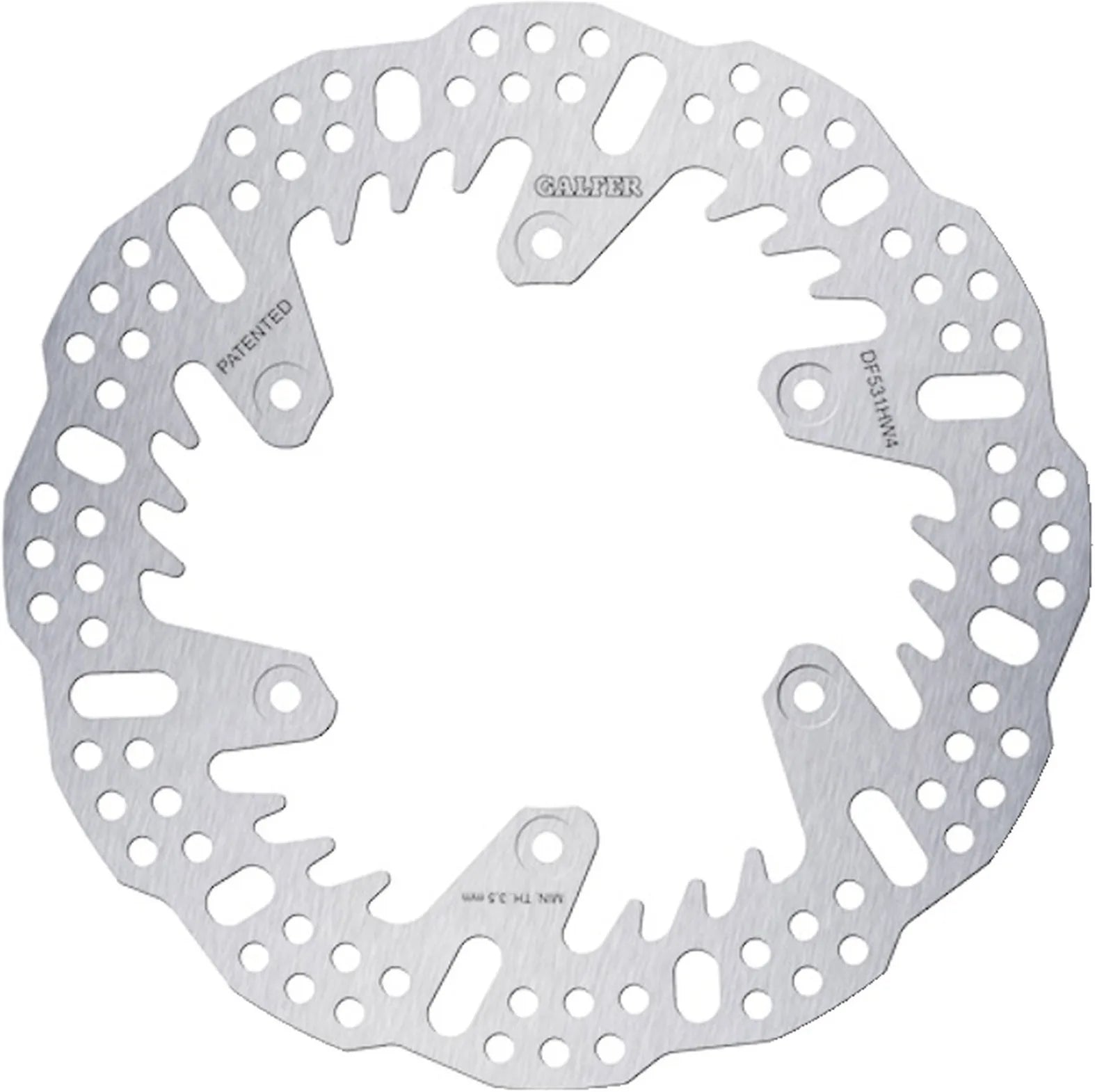 Rear Fixed Shark Brake Disc - Galfer Compatible With Fantic Motor Xxf 250 Black (2024)