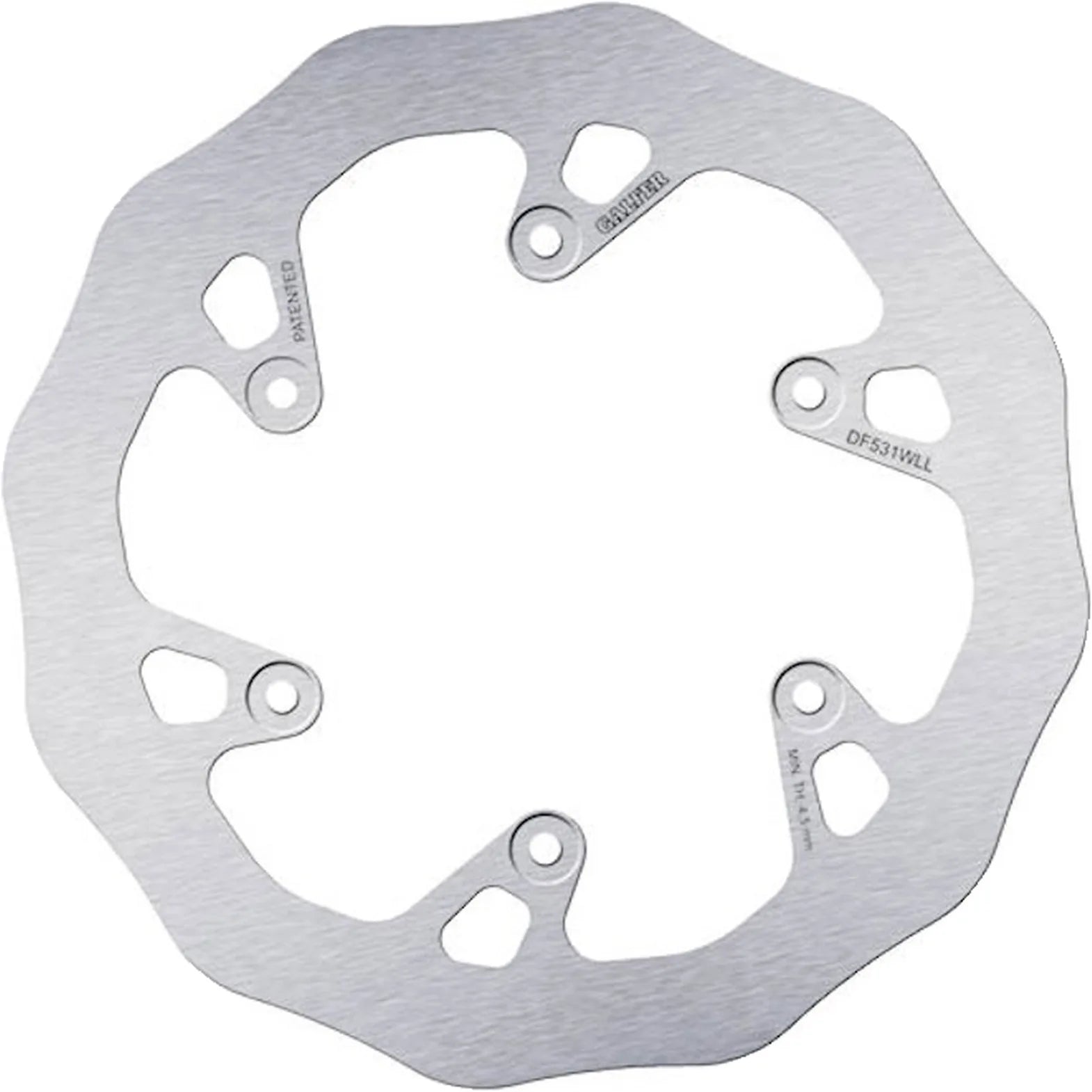 Rear Fixed Wave Brake Disc - Galfer Compatible With Fantic Motor Xx 250 (2021-2023)